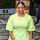 Pandora Christie – Seen arriving for Meg 2: The Trench Special Fan Screening in London - 454 x 622