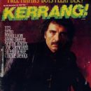 Tony Iommi - Kerrang Magazine Cover [United Kingdom] (21 November 1987)