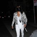 Michelle Rodriguez – Exits Giorgio Baldi after enjoying dinner in Santa Monica