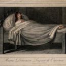 Maria Domenica Lazzari. Coloured engraving, ca 1840