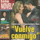Mauricio Islas, Edith González, Cielo Rojo - Tele Novela Magazine Cover [Spain] (30 January 2012)