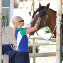 Iggy Azalea – Takes horseback riding lessons in Malibu - 454 x 586