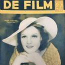 Magda Schneider - De Film (Belgian Magazine Cover) Magazine Cover [Belgium] (24 November 1935)