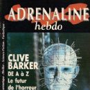 Doug Bradley - Adrenaline Hebdo Magazine Cover [France] (May 1992)