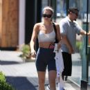 Alissa Violet &#8211; Seen after workout at Carrie&#8217;s Pilates in West Hollywood