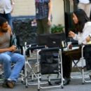 Maya Erskine – on the set of ‘Mr. and Mrs. Smith’ in New York - 454 x 303