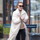Phoebe Dynevor – Steps out for a walk in Greater Manchester