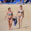 Meredith Ostrom in Bikini on holiday in Barbados - 454 x 440