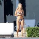 Cecilia Bolocco – In a bikini during a vacation in Miami - 454 x 324