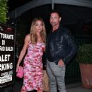 Denise Richards and Aaron Phypers  Leaves Giorgio Baldi in Santa Monica - 454 x 681