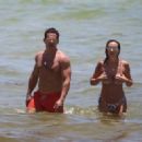 Angelica Castro – Seen at the beach in Miami - 454 x 322