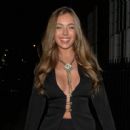 Tyne-Lexy Clarson – Seen at Roka restaurant for dinner with friends in London - 454 x 413
