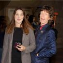 Carla Bruni and Mick Jagger
