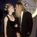 Jennie Garth and Daniel Clark at the 50th Annual Golden Globe Awards, Beverly Hilton Hotel, Beverly Hills on Jan 23 1993