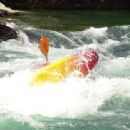 Whitewater kayaking