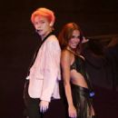 Yeonjun of TXT Band and Anitta - The 2023 MTV Video Music Awards - 454 x 596