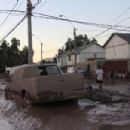 Floods in South America by decade