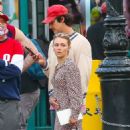 AnnaSophia Robb – With with fiance Trevor Paul in New York