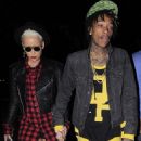 Amber Rose and Wiz Khalifa at the Jay Z Concert at the Staples Center in Los Angeles, California - December 9, 2013
