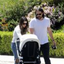 Jenna Dewan – With Steve Kazee with their baby boy out in Los Angeles - 454 x 681