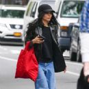 Zoe Kravitz – Is pictured on a stroll in New York - 454 x 666