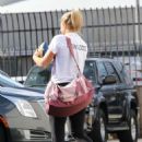Lauren Alaina in Spandex – Arrives at the DWTS Studio in LA - 454 x 681