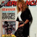 David Coverdale - Kerrang Magazine Cover [United Kingdom] (28 October 1989)