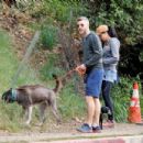 Sarah Silverman – With boyfriend Rory Albanese walk with their dogs in Los Feliz - 454 x 303
