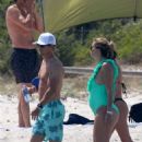 Rhea Durham in Swimsuit on vacationing in Sardinia