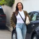 Minka Kelly – Steps out in Los Angeles - 454 x 681