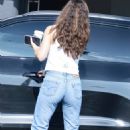 Minka Kelly – In denim stepped out for coffee at a cafe in Los Feliz