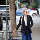 Naomi Watts – Was spotted walking her dog in Tribeca