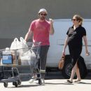 Stassi Schroeder – With husband Beau Clark seen at grocery store in Los Angeles - 454 x 372