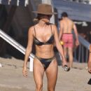 Talita Correa in Bikini on the beach in Malibu - 454 x 681