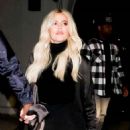 Khloe Kardashian and Tristan Thompson at Craig’s in West Hollywood