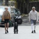 Kate Bosworth with Michael Polish out in Los Angeles