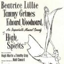 HIGH SPIRITS Original 1964 Broadway Cast Starring Beatrice Lillie - 454 x 771