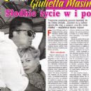 Federico Fellini and Giulietta Masina - Retro Wspomnienia Magazine Pictorial [Poland] (1 September 2021) - 454 x 600