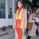 Kate Walsh – On her way to the Emily in Paris Pop-up event on Center Street - 454 x 668