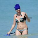 Meredith Ostrom in Bikini on holiday in Barbados - 454 x 463