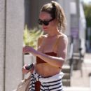 Olivia Wilde – Seen after her gym session in Los Angeles