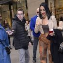 Nikki Bella – With Brie Bella are seen exiting the NBC Rockefeller Studios in New York - 454 x 682
