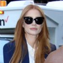 Jessica Chastain – Leaving Today morning show in New York - 454 x 675