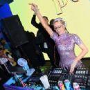 Paris Hilton at Poppi Mart Launch Party in Los Angeles