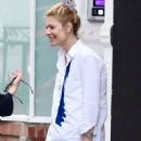 Claire Danes – Pictured on her 45th Birthday in New York