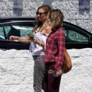 Drea de Matteo – Out seen with friend at ‘Hide and Seek’ in Los Angeles - 454 x 681