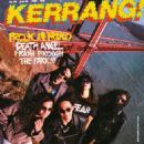 Death Angel - Kerrang Magazine Cover [United Kingdom] (18 June 1988)