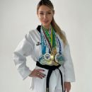 Ukrainian female taekwondo practitioners