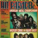 Mötley Crüe - Hit Parader Magazine Cover [United States] (September 1984)