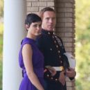Damian Lewis and Morena Baccarin